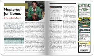 Mastered for iTunes | Mix Magazine Article