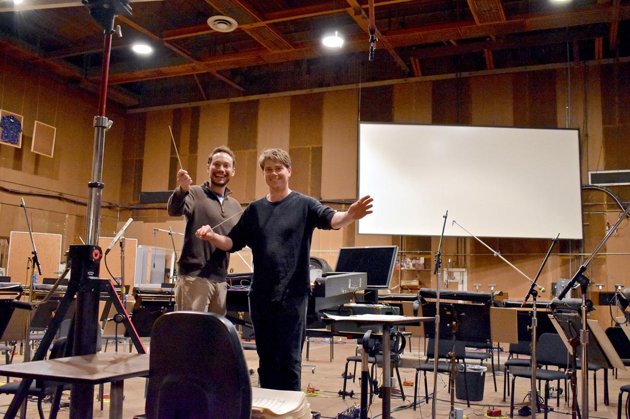 Bakery Mastering | Eric and David Boucher at the Sony Scoring Stage